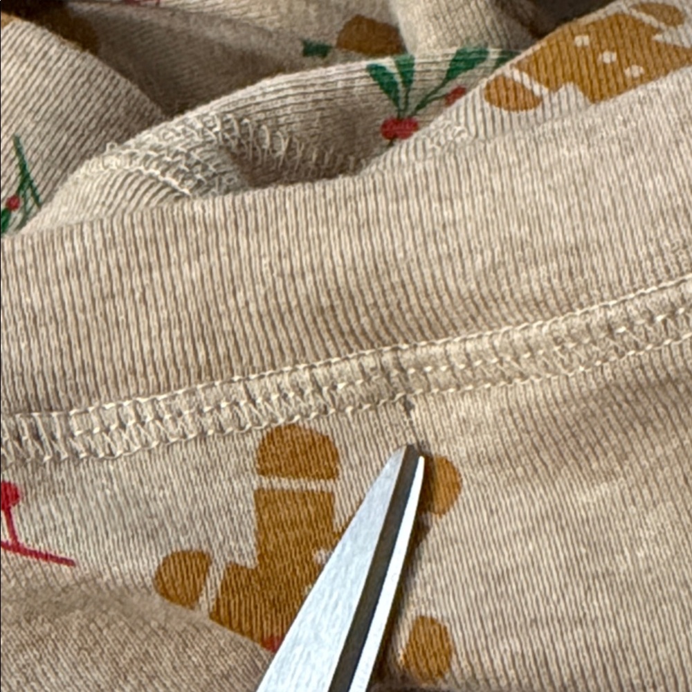 Pact Size Large Unisex Pajama 2 Piece Set Gingerbread 100% Organic Cotton Comfy - Picture 7 of 16